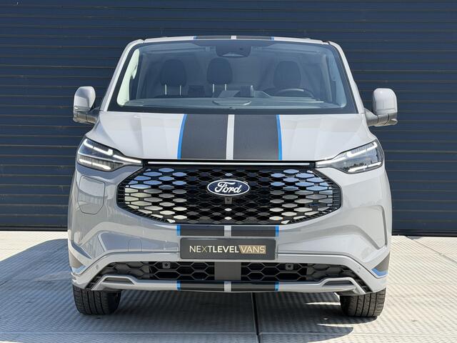 Ford E-Custom 340 71 KW 218 PK Sport 360 Camera / Adap Cruise / 2 x schuifdeur / B & O