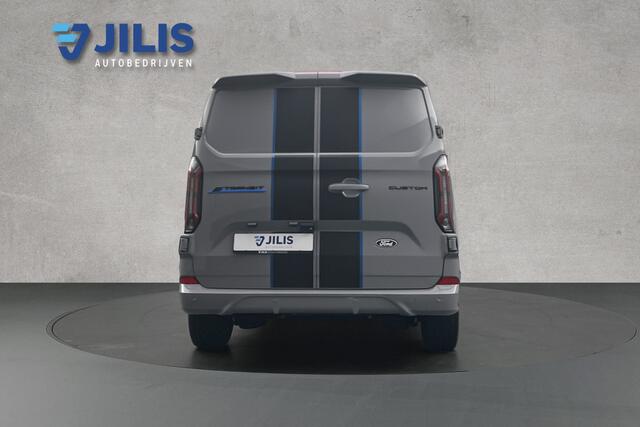 Ford E-Custom 340 L2 71KWh Sport | 2x schuifdeur | 3-zitplaatsen | Stoelverwarming