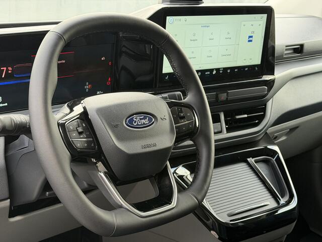 Ford E-Custom Sport Dubbel Cabine 218 PK 71 kWh | 360 Camera | 230v Stopcontacten | Elek. Verst. Stoelen | Trekhaak!