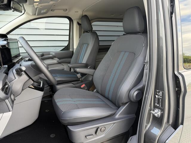 Ford E-Custom Sport Dubbel Cabine 218 PK 71 kWh | 360 Camera | 230v Stopcontacten | Elek. Verst. Stoelen | Trekhaak!