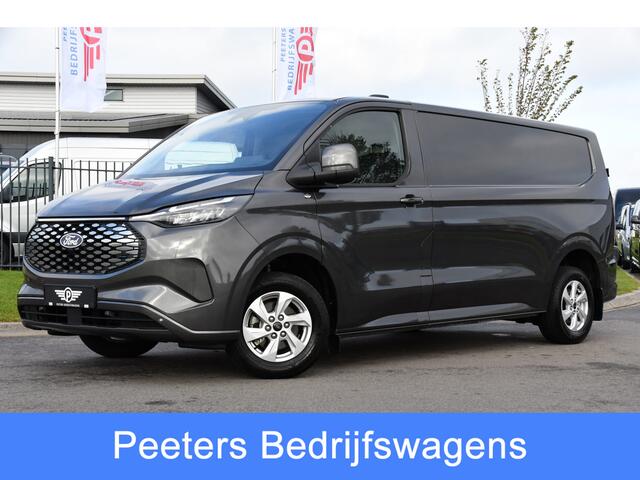 Ford E-Transit Cust. 340 L2H1 Limited 65 kWh DEMO, Virtual, Adaptieve Cruise, Camera, Carplay, Stoelverwarming, LED, 218pk, NAVI, Uniek!