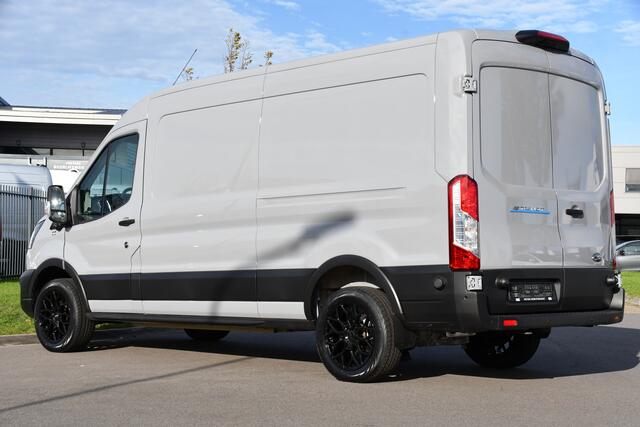 Ford E-Transit 350 L3H2 68 kWh PB Edition Adaptieve Cruise, 360 Camera, Carplay, BLIS, Stoelverwarming, NAVI, Multimedia, Sensoren, Uniek!