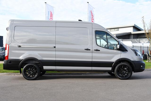 Ford E-Transit 350 L3H2 68 kWh PB Edition Adaptieve Cruise, 360 Camera, Carplay, BLIS, Stoelverwarming, NAVI, Multimedia, Sensoren, Uniek!