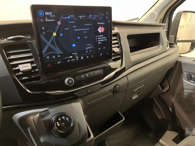 Ford E-Transit 350 L2H2 Trend 68 kWh / 100% Elektrisch !! / Airco / Cruise Control / CarPlay / Camera / Navigatie / 3-Zits / 12.000 KM !!