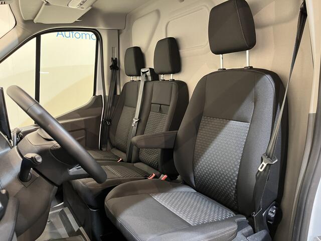 Ford E-Transit 350 L2H2 Trend 68 kWh / 100% Elektrisch !! / Airco / Cruise Control / CarPlay / Camera / Navigatie / 3-Zits / 5.300 KM !!
