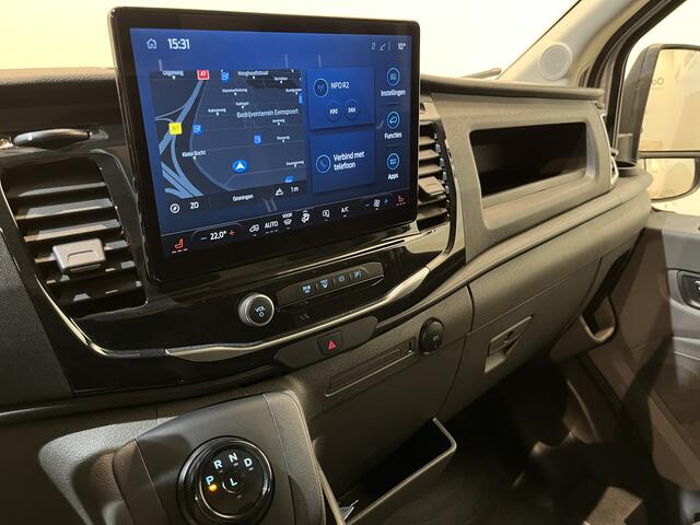 Ford E-Transit 350 L2H2 Trend 68 kWh / 100% Elektrisch !! / Airco / Cruise Control / CarPlay / Camera / Navigatie / 3-Zits / 6.500 KM !!