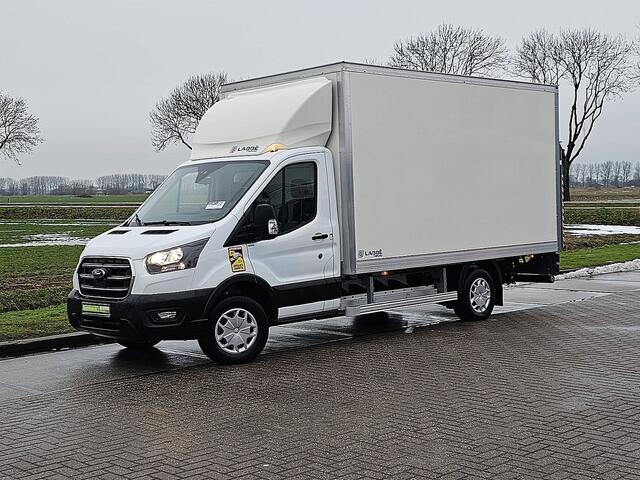 Ford E-Transit 390 L3 Trend 89 kWh electrisch, gesloten laadbak, laadklep, zijdeur, airco, automaat, navi, spoiler, NIEUW!!