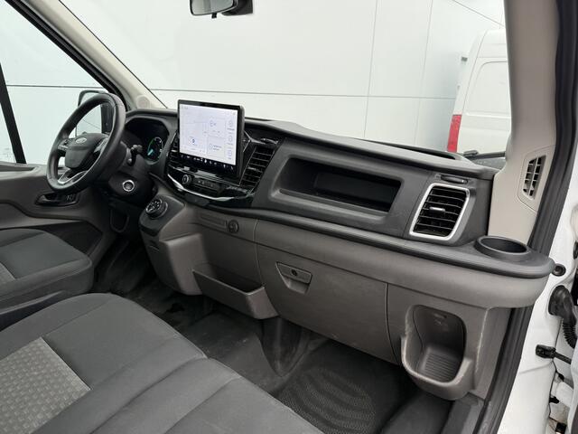 Ford E-Transit 75kWh Kipper Elektrisch 75kWh 334KM WLTP Snelladen Tipper Benne Climate Control Cruise Control Apple Carplay Stoelverwarming Navigatie Camera