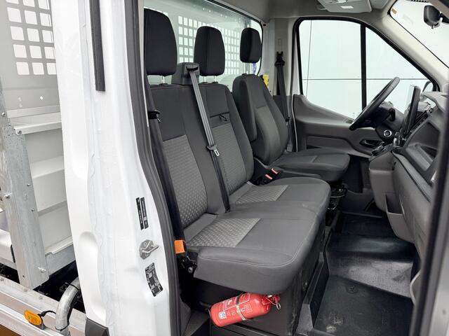 Ford E-Transit 75kWh Kipper Elektrisch 75kWh 334KM WLTP Snelladen Tipper Benne Climate Control Cruise Control Apple Carplay Stoelverwarming Navigatie Camera