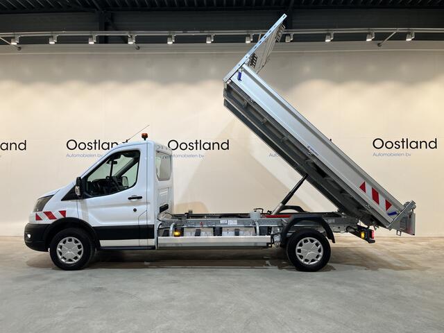 Ford E-Transit 350 L3 Trend 68 kWh RWD Kipper / Tipper / 100% Elektrisch / Airco / Cruise Control / Camera / CarPlay / Navigatie / 2.200 KM !!