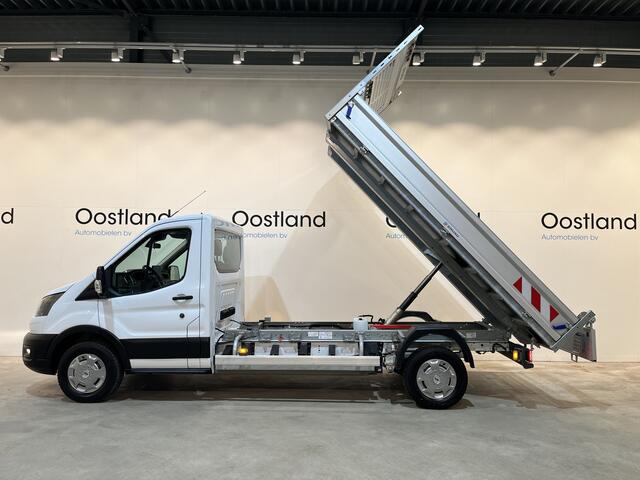Ford E-Transit 350 L3 Trend 68 kWh RWD Kipper / Tipper / 100% Elektrisch / Airco / Cruise Control / Camera / CarPlay / Navigatie / 3.700 KM !!