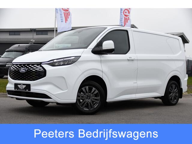 Ford E-Transit Cust. 320 L1H1 Limited 65 kWh Camera, Cruise, Carplay, Stoelverwarming, LED, 218pk, Trekhaak, Multimedia, Sensoren Uniek!