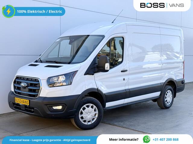 Ford E-Transit 68kWh 184PK L2H2 317km WLTP 94,9% (SOH) BEV Snelladen Cruise control Climate control Carplay Navigatie Laadkabel Parkeersensoren
