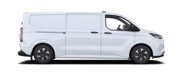 Ford E-Transit Cust. 340 L2H1 Trend 71 kWh 136pk | Bekleding zijwand en achterdeuren (volledig) | Laadvloer bescherming | 8-weg verstelbare en verwarmbare bestuurdersstoel met armsteun (i.c.m. bijrijdersbank) | Trekhaakvoorbereiding | Allweather banden | AGM accu | Laad