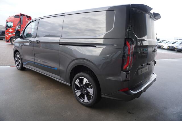 Ford E-Transit Cust. L2H1 Sport 218PK Automaat Schuifdeur links en rechts Airco | adap.cruise | Navi | 360 camera | 19"Lm velgen