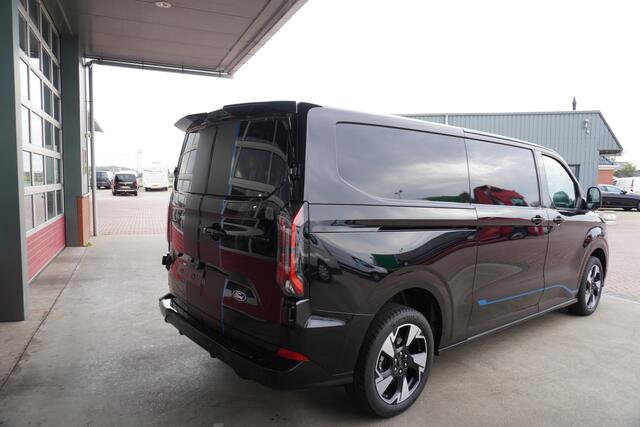 Ford E-Transit Cust. L2H1 Sport 218PK Automaat Schuifdeur links en rechts Airco | adap.cruise | Navi | 360 camera | 19"Lm velgen