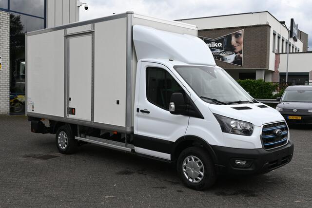 Ford E-Transit Bakwagen met Dhollandia laadklep Navigatie met camera, Zijdeur