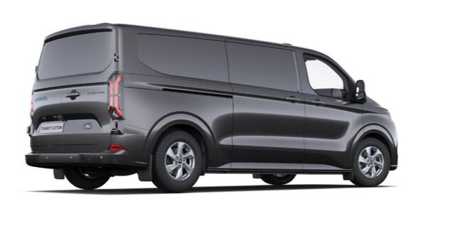 Ford E-Transit Cust. 340 L2H1 Limited 71 kWh | Adaptive Cruise Control |Inklapbare trekhaak | 17 inch Lichtmetalen Velgen | 2300kg trekgewicht | Verwarmbaar stuurwiel