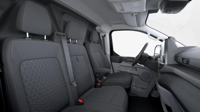 Ford E-Transit Cust. 340 L2H1 Limited 71 kWh | Adaptive Cruise Control |Inklapbare trekhaak | 17 inch Lichtmetalen Velgen | 2300kg trekgewicht | Verwarmbaar stuurwiel
