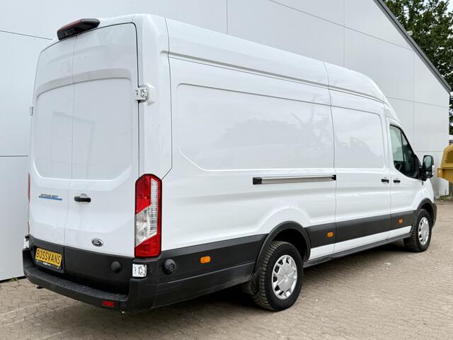 Ford E-Transit 68kWh 184PK L4H3 316km WLTP 95,6% (SOH) BEV Snelladen Carplay Climate control Laadkabel 360° camera Parkeersensoren v+a Stoelverwarming