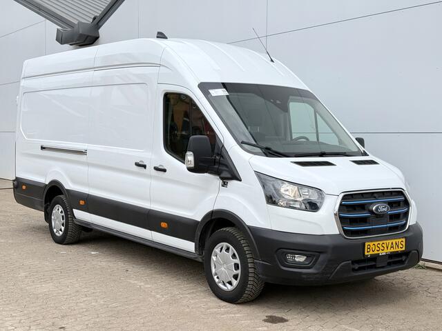 Ford E-Transit 68kWh 184PK L4H3 316km WLTP 95,6% (SOH) BEV Snelladen Carplay Climate control Laadkabel 360° camera Parkeersensoren v+a Stoelverwarming