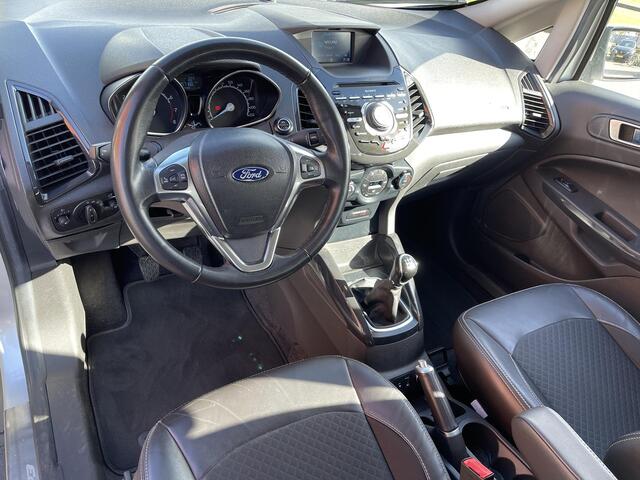 Ford ECOSPORT 1.0 EcoBoost Titanium Technology Pack | Cruise Control | Keyless Entry | Bluetooth Tel. | Park. Sensor | 1/2 Leder | Rijklaarprijs!