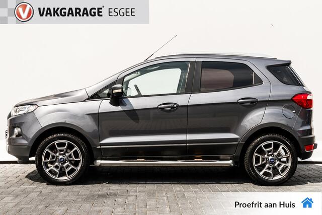 Ford ECOSPORT 1.0 125 PK EcoBoost Titanium RIJKLAAR INCL:GARANTIE. |Trekhaak | Sidebars | Trekhaak | Airco | Parkeersensoren achter | Navigatie | 17 INCH LMV |