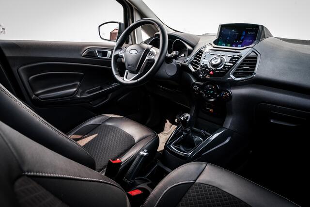 Ford ECOSPORT 1.0 125 PK EcoBoost Titanium RIJKLAAR INCL:GARANTIE. |Trekhaak | Sidebars | Trekhaak | Airco | Parkeersensoren achter | Navigatie | 17 INCH LMV |