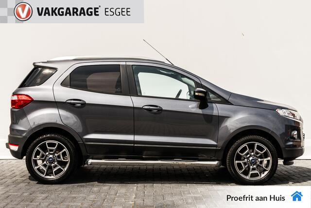Ford ECOSPORT 1.0 125 PK EcoBoost Titanium RIJKLAAR INCL:GARANTIE. |Trekhaak | Sidebars | Trekhaak | Airco | Parkeersensoren achter | Navigatie | 17 INCH LMV |