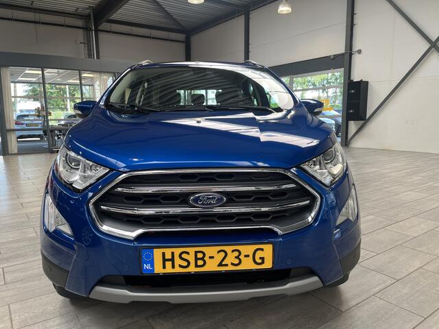 Ford ECOSPORT EcoBoost 125PK Titanium Automaat I Stoelverw. I Navi I Stuur verw. I Voorruitverw. I Park.Sensoren