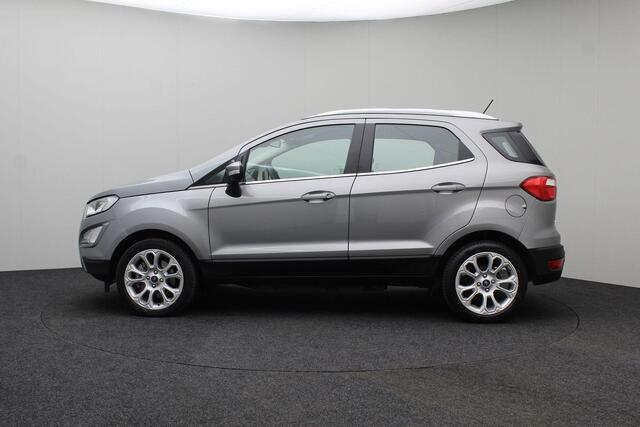 Ford ECOSPORT 1.0 EcoBoost Titanium 2020 Carplay | Climate control | Cruise Control | Trekhaak | Bluetooth | Half leder | Voorruitverwarming | Stoelverwarming | Stuurwielverwarming