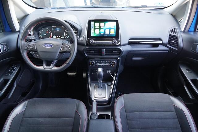Ford ECOSPORT 1.0 EcoBoost ST-Line Black + APPLE CARPLAY / KEYLESS / SENSOREN / VOORRUITVERWARMING