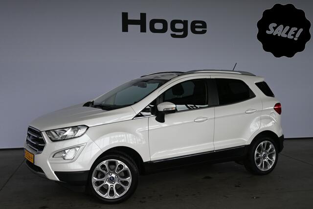 Ford ECOSPORT 1.0 EcoBoost Titanium Clima Navigatie Schuifdak Cruise Control Rijklaarprijs Inruil Mogelijk!