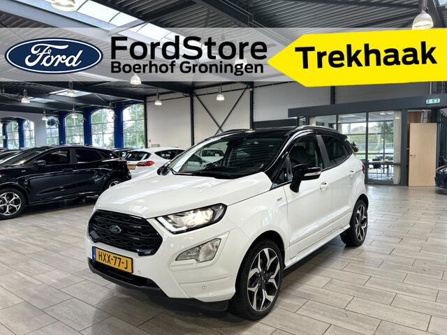 Ford ECOSPORT EcoBoost 125 pk ST-Line Black | Trekhaak | Camera | Half leer | Navi | Clima | Cruise
