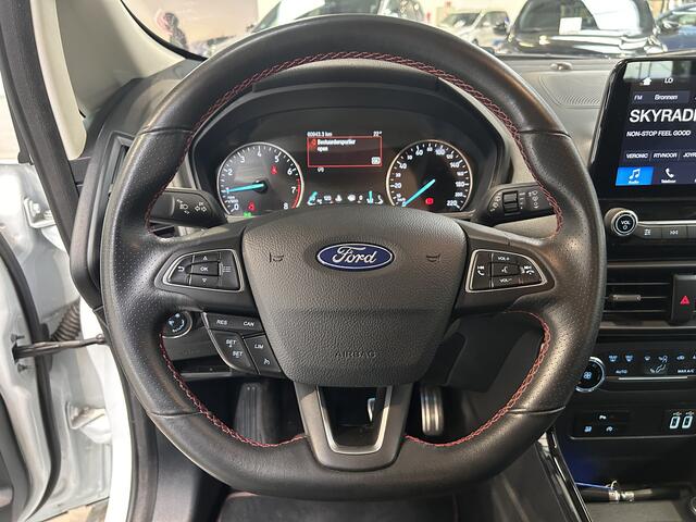 Ford ECOSPORT EcoBoost 125 pk ST-Line Black | Trekhaak | Camera | Half leer | Navi | Clima | Cruise