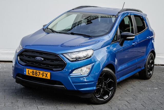 Ford ECOSPORT 1.0 125pk EcoBoost ST-Line Trekhaak/ Carplay/ Half lederen int,/ Stuur + stoelverwarming/ DAB+