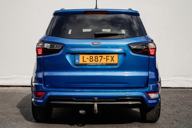 Ford ECOSPORT 1.0 125pk EcoBoost ST-Line Trekhaak/ Carplay/ Half lederen int,/ Stuur + stoelverwarming/ DAB+