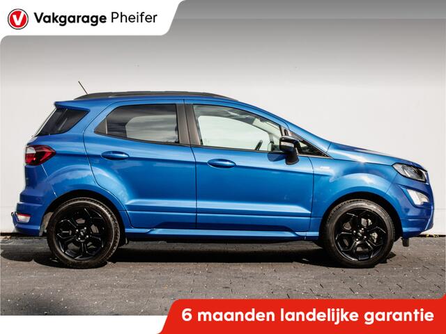 Ford ECOSPORT 1.0 125pk EcoBoost ST-Line Trekhaak/ Carplay/ Half lederen int,/ Stuur + stoelverwarming/ DAB+