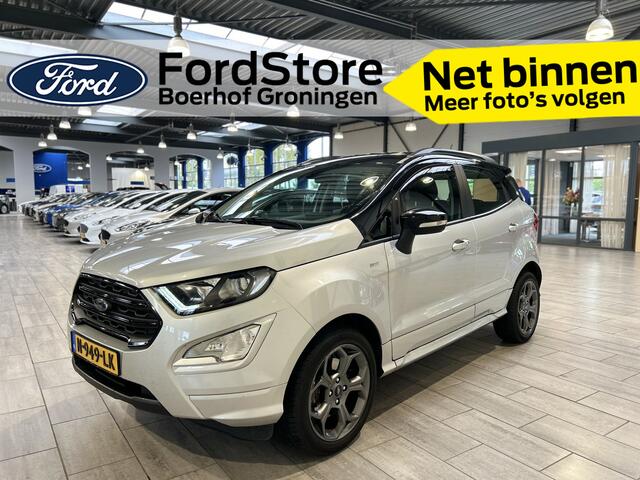 Ford ECOSPORT 125PK EcoBoost ST-Line | Keyless | Clima | Cruise | 100% Dealer onderhouden | Parkeersensoren achter | Apple/Android CarPlay