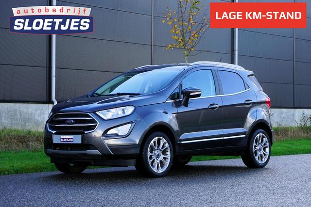 Ford ECOSPORT 1.0 EcoBoost Titanium 125 pk |B&O premium geluid |Camera |Cruise |Navi |Climate |Verwarmde voorruit en stuur |Lichtmetaal |Topstaat |Keyless entry en start