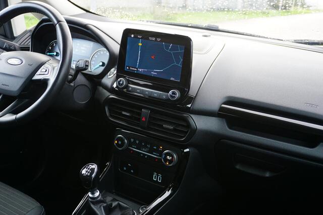 Ford ECOSPORT 1.0 EcoBoost Titanium 125 pk |B&O premium geluid |Camera |Cruise |Navi |Climate |Verwarmde voorruit en stuur |Lichtmetaal |Topstaat |Keyless entry en start