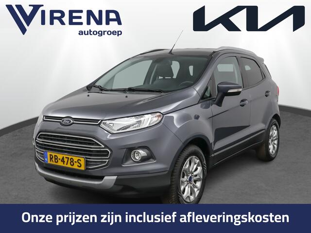 Ford ECOSPORT 1.0 EcoBoost Titanium Airco -Bluetooth - Navigatie - Lichtmetalen velgen 16 inch - 12 Maanden BOVAG Garantie