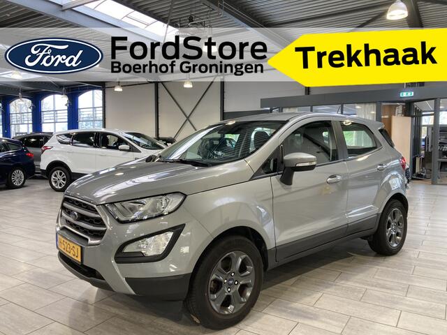 Ford ECOSPORT EcoBoost 100 pk Connected | Trekhaak | Apple Carplay | Parkeersens. | 1e eigenaar | 100% dealer onderh.