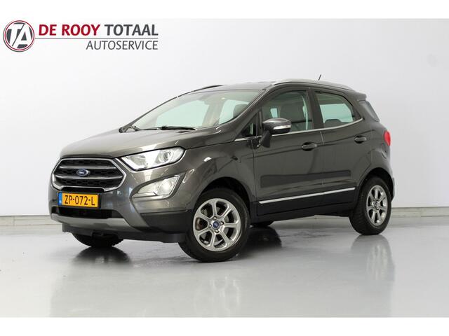 Ford ECOSPORT 1.0 EcoBoost Titanium 126PK, DEELS LEDER | NAVIGATIE | CARPLAY | CRUISE | STOEL/RUIT/STUURVERWARMING