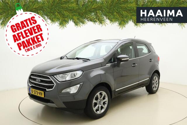 Ford ECOSPORT 1.0 EcoBoost Titanium | Navigatie | Climate control | Hoge instap | Lictmetalen velgen | Parkeersensoren | Keyless | Half lederen beekleding