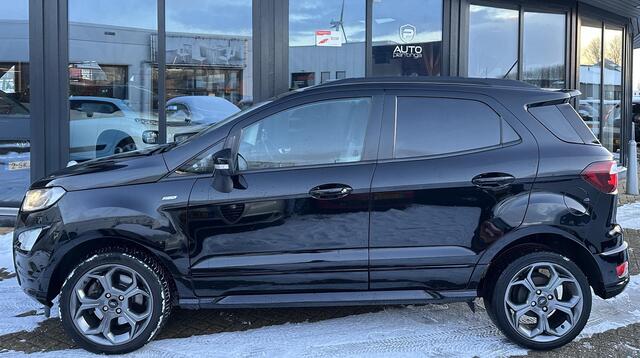 Ford ECOSPORT 1.0 EcoBoost ST-Line Black 125PK | ZEER NETTE STAAT | BOMVOL | Achteruitrijcamera | Stoelverwarming | Stuurverwarming | Voorruitverwarming | Navigatie | Apple Carplay |Android Auto | Parkeersensoren | Cruise Control | Climate Control | 2 Sleutels |