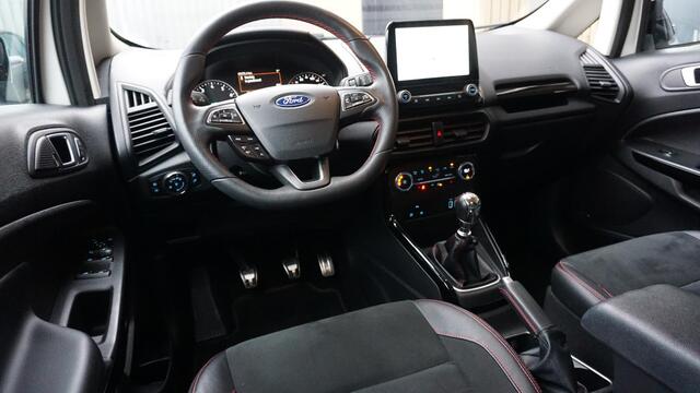 Ford ECOSPORT 1.0 125pk EcoBoost ST-Line Leder/Alcantara *Winterpack* Stoel&Stuurverwarming B&O Sfeerverlichting Keyless *NL auto* 1e eigenaar 63378km!