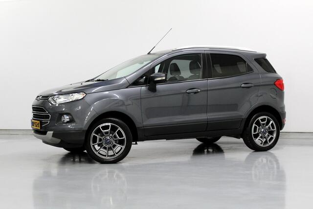 Ford ECOSPORT 1.0 EcoBoost Titanium 126PK, ZEER NETTE AUTO | DEELS LEER | NAVIGATIE | CRUISE | STOELVERWARMING | RUITVERWARMING