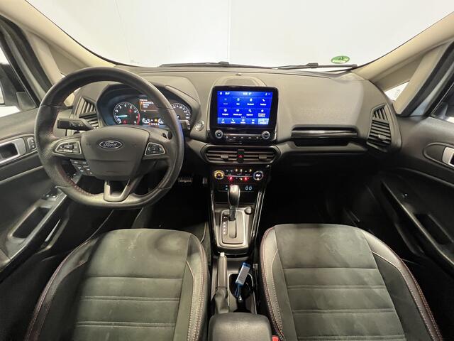 Ford ECOSPORT 1.0 EcoBoost ST-Line | Navigatie/Android/Apple Carplay | LM Velgen 17" | Stuur/Voorstoelen/Voorruit Verwarmbaar | Cruise Control | Airco | Shadow Black |