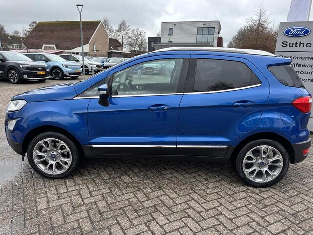 Ford ECOSPORT 1.0 EcoBoost Titanium 125pk | Trekhaak | Winter Pack | Navigatie | Camera | 17 inch | Dodehoeksensoren